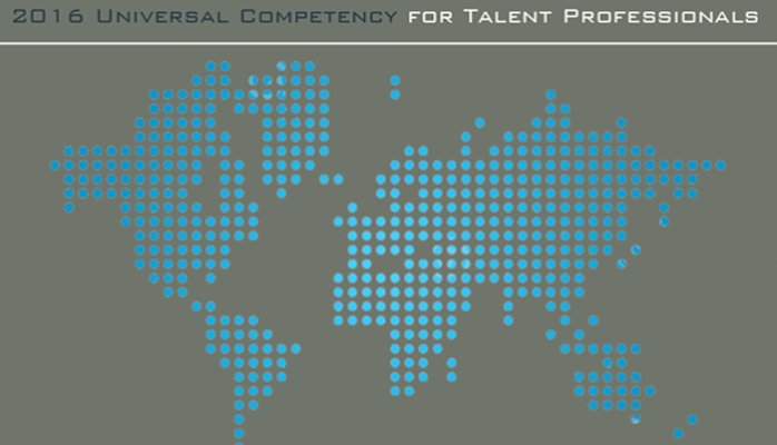 2016 Outstanding Universal Competency for Talent Professionals